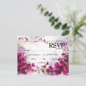 Carte Postale Fuchsia Enchantement : Aquarelle (Debout devant)