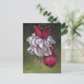 Carte Postale Fuchsias (Debout devant)