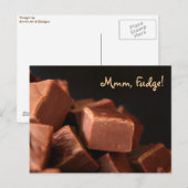 Carte postale Fudge (Devant / Derrière)