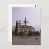 Carte Postale Fuente de la Farola, Séville (Devant / Derrière)