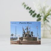 Carte Postale Fuente Raices Porto Rico (Debout devant)