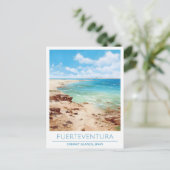 Carte Postale Fuerteventura Canaries Espagne Voyage (Debout devant)