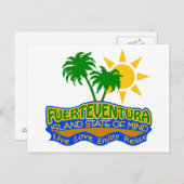 Carte postale Fuerteventura State of Mind (Devant / Derrière)
