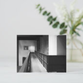 Carte Postale Fugue architecturale - Art Abstrait (Debout devant)