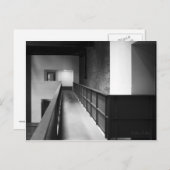 Carte Postale Fugue architecturale - Art Abstrait (Devant / Derrière)