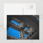 Carte Postale Fuji Bâtir des voies entières (Devant / Derrière)