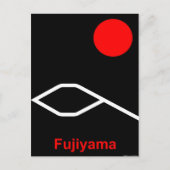 Carte Postale Fujiyama (Devant)