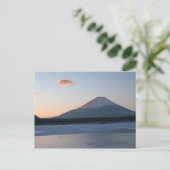 Carte Postale FUJIYAMA dans la matinée (Debout devant)