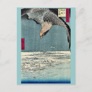 Carte Postale Fukagawa susaki jumantsubo par Ando, Hiroshige