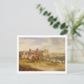 Carte Postale Full Cry, Bachelor's Hall, 1835 (huile sur toile) (Debout devant)