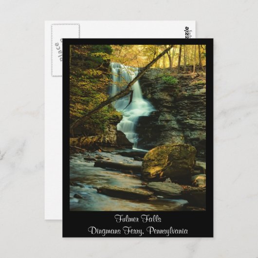 Carte Postale Fulmer Falls (Devant / Derrière)