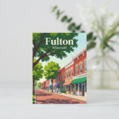 Carte Postale Fulton Missouri (Debout devant)