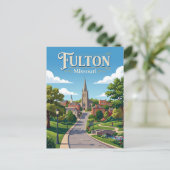 Carte Postale Fulton Missouri (Debout devant)