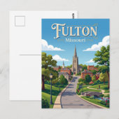 Carte Postale Fulton Missouri (Devant / Derrière)