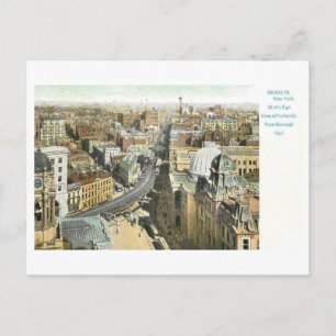 Carte Postale Fulton Street vintage, Brooklyn, New York