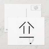 Carte Postale Fumé (Devant / Derrière)