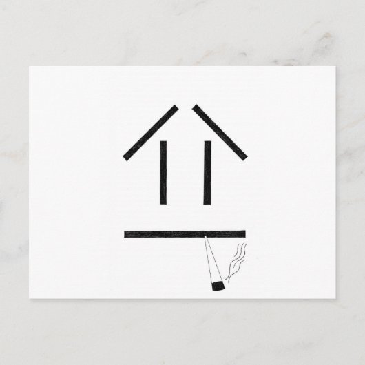 Carte Postale Fumé (Devant)