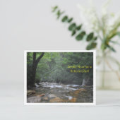 Carte Postale Fumé Mountain Stream (Debout devant)