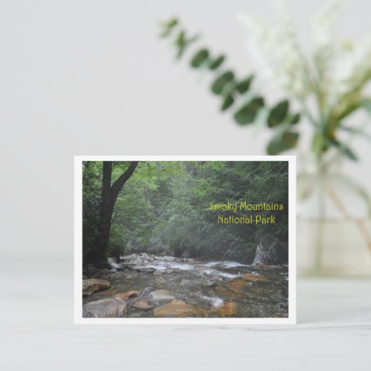 Carte Postale Fumé Mountain Stream (Debout devant)