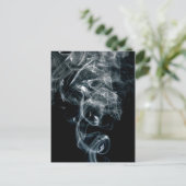 Carte Postale fumée-298243 fumées noir blanc courbe photographe (Debout devant)