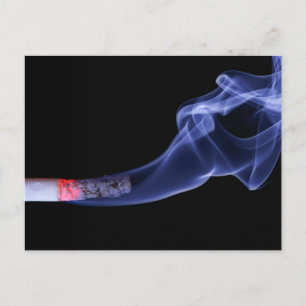 Carte Postale Fumée de cigarette