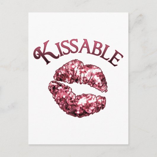 Carte Postale Fumée de Parties scintillant bissable (Devant)