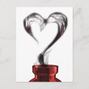 Carte Postale fumée de potion d'amour