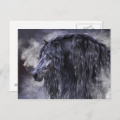 Carte postale Fumée et ébène (Devant / Derrière)