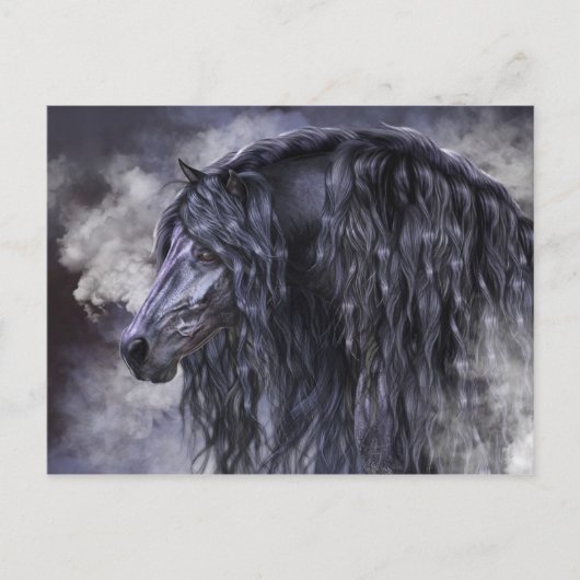 Carte postale Fumée et ébène (Devant)