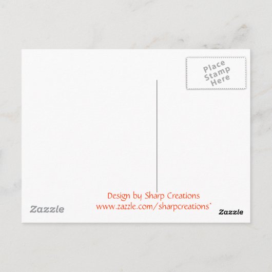 Carte Postale Fumée et flammes (Dos)