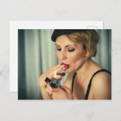 Carte Postale Fumée rétro (Devant / Derrière)