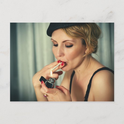 Carte Postale Fumée rétro (Devant)