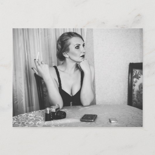 Carte Postale Fumée rétro (Devant)