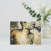 Carte Postale fumée soufflante (Debout devant)