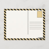 Carte Postale fumée soufflante (Dos)