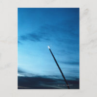 Fumer derrière la navette spatiale