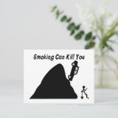Carte Postale Fumer peut vous tuer (Debout devant)