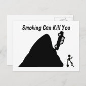 Carte Postale Fumer peut vous tuer (Devant / Derrière)