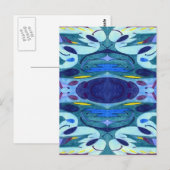 Carte Postale Fumes bleues (Devant / Derrière)