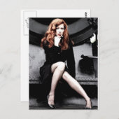 Carte Postale Fumeuse (Devant / Derrière)