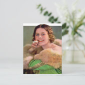 Carte Postale fumeuse des années 1930 (Debout devant)