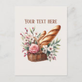 Carte Postale Fun bakery bread add message business name  (Devant)