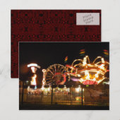 Carte Postale Fun clôturé (Devant / Derrière)