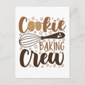 Carte Postale Fun Cookie Baking Creative (Devant)