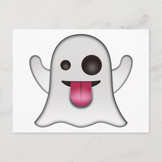 Carte Postale Fun Cool Emoji Scandaleux (Devant)