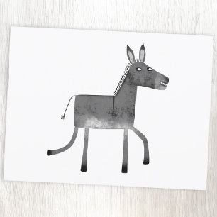 Carte Postale Fun Donkey
