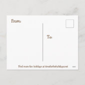 Carte postale Fun Holiday (Dos)