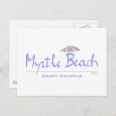 Carte Postale Fun Myrtle Beach, SC (Devant / Derrière)