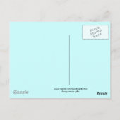 Carte postale Fun Oboe Chick Music (Dos)