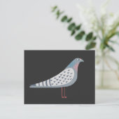 Carte Postale Fun Pigeon Bird (Debout devant)